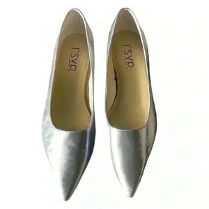 RSVP Silver Heels